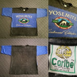 VTG 80's Yosemite National Park Acid Wash Tiedye M